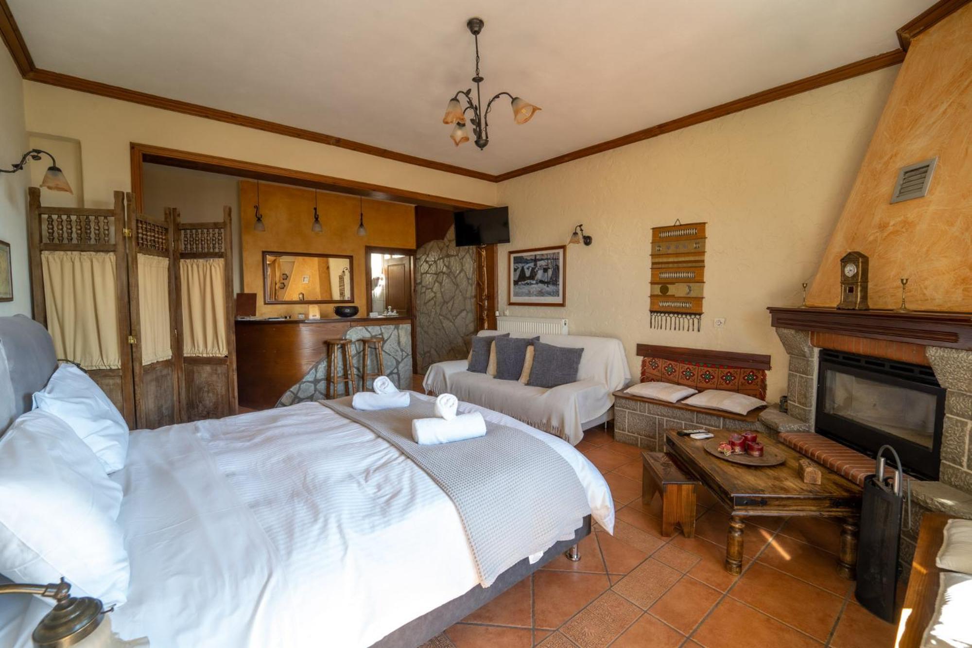 Semeli Guesthouse Karpenísion Exteriér fotografie