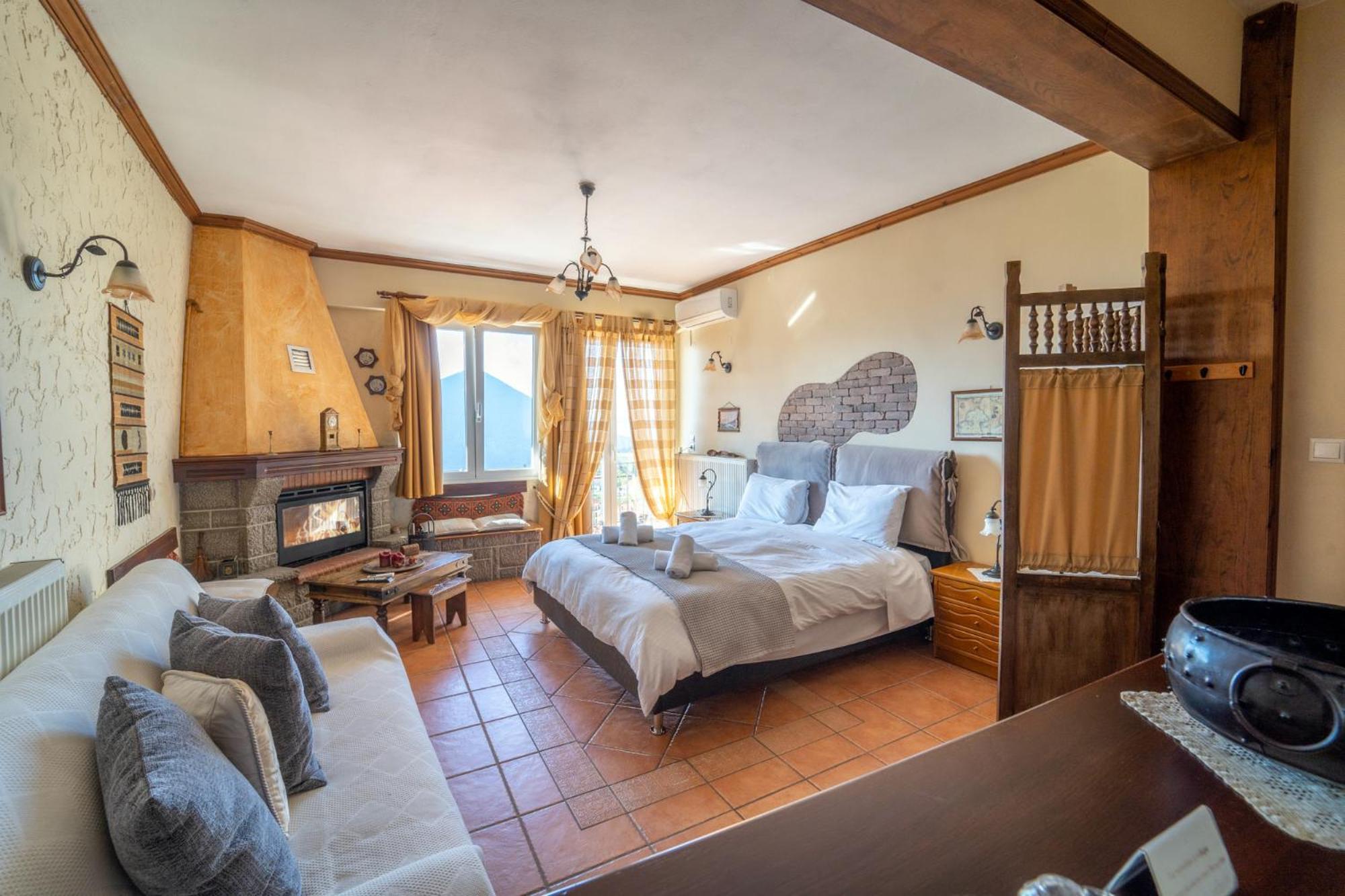 Semeli Guesthouse Karpenísion Exteriér fotografie