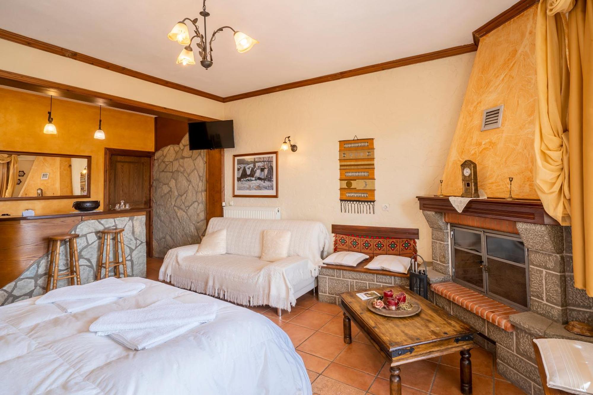 Semeli Guesthouse Karpenísion Exteriér fotografie