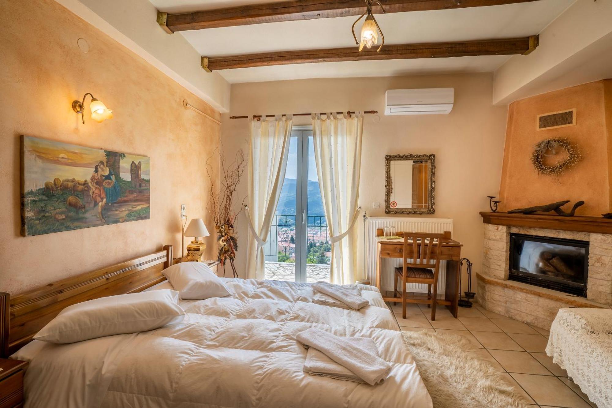 Semeli Guesthouse Karpenísion Exteriér fotografie